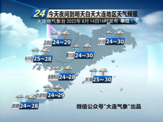 大连天气预报一周，晴雨交替，海滨城市迎来初秋微凉
