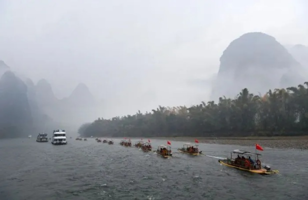 桂林未来15天天气预报，烟雨漓江与晴暖交替，出行需留意