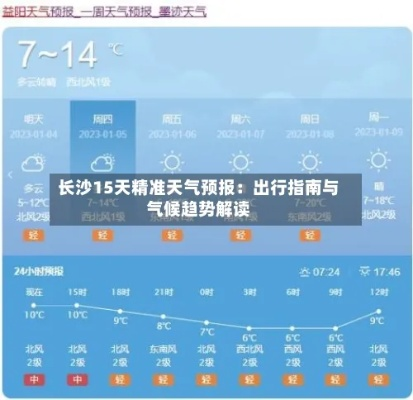 天气预报里的长沙,一场与天空的温柔博弈 天气预报里的长沙,一场与天空的温柔博弈